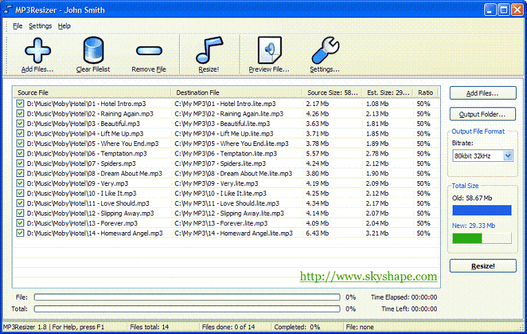 Mp3 Resizer