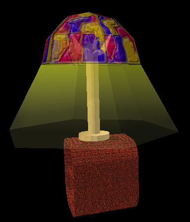 xJonnx Stained Glass Table Lamp