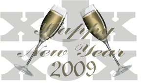 2009 New Year Sticker