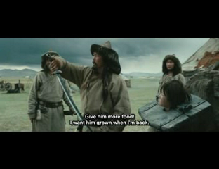 Mongol (2007) DVDRip Hard Coded Eng Subs (A KVCD by FFCcottage) preview 5
