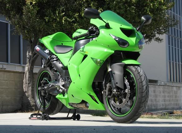 Green Zx10R