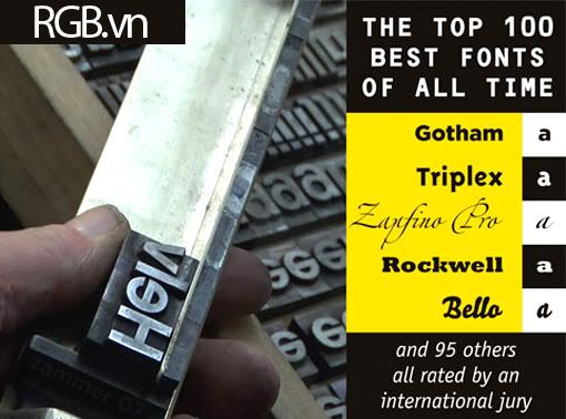 Top 100 Best Font Of All Time Highslide JS