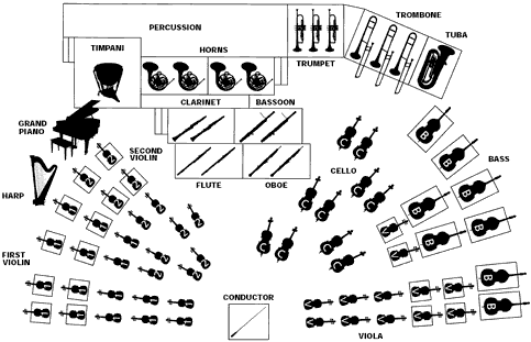 Classical Orchestra Layout