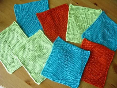 tricoter une lingette