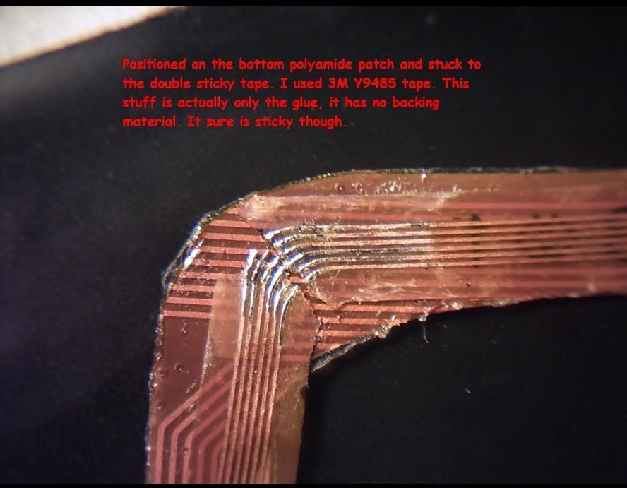 Repairing a broken ribbon cable. Thinkpads Forum