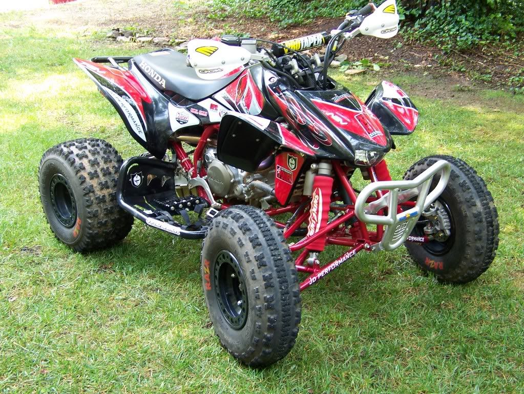 Hare Scramble Quad is Finished Honda TRX 450R