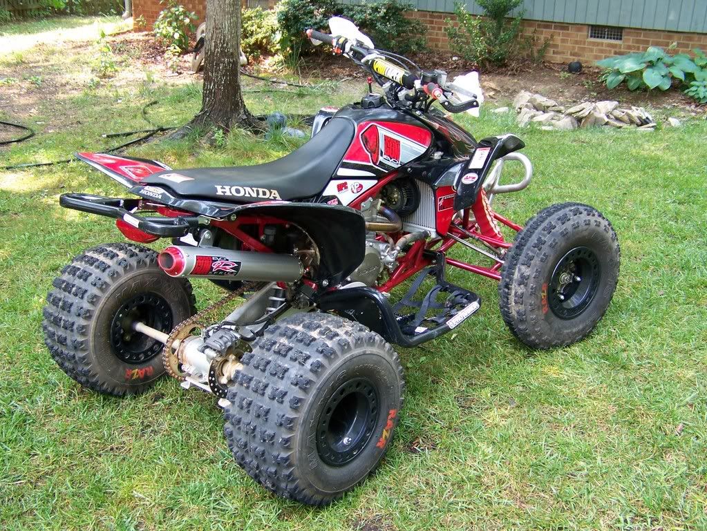 Hare Scramble Quad is Finished Honda TRX 450R