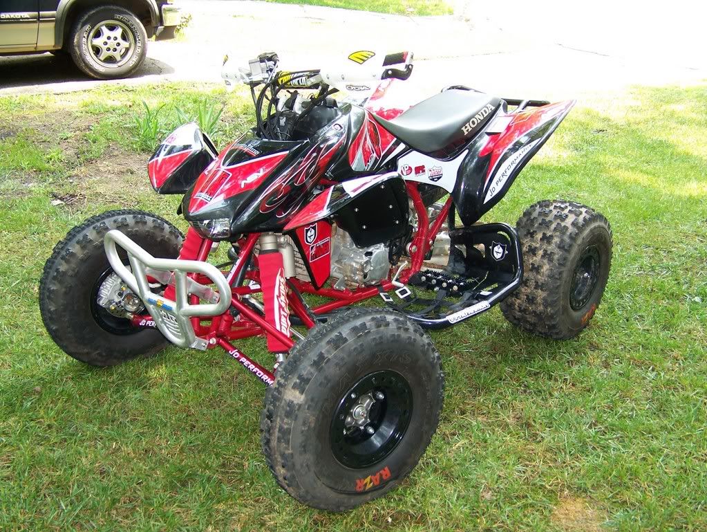Hare Scramble Quad is Finished Honda TRX 450R