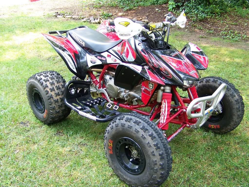 Hare Scramble Quad is Finished Honda TRX 450R
