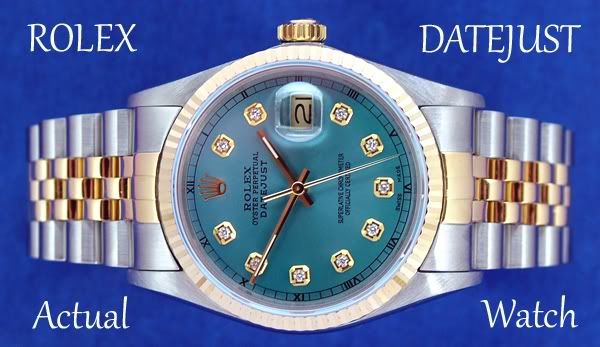 Gentleman's Diamond Rolex Oyster Perpetual Datejust