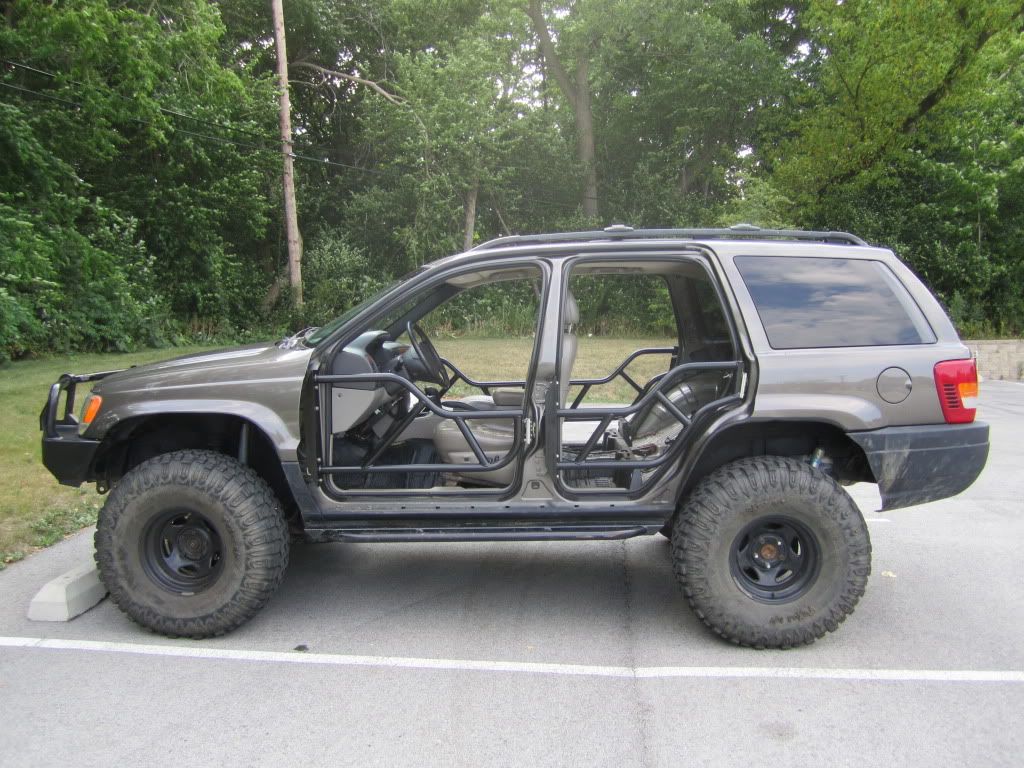 Jeep grand cherokee tubular doors