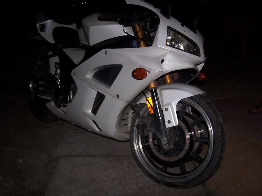 Motorbike White