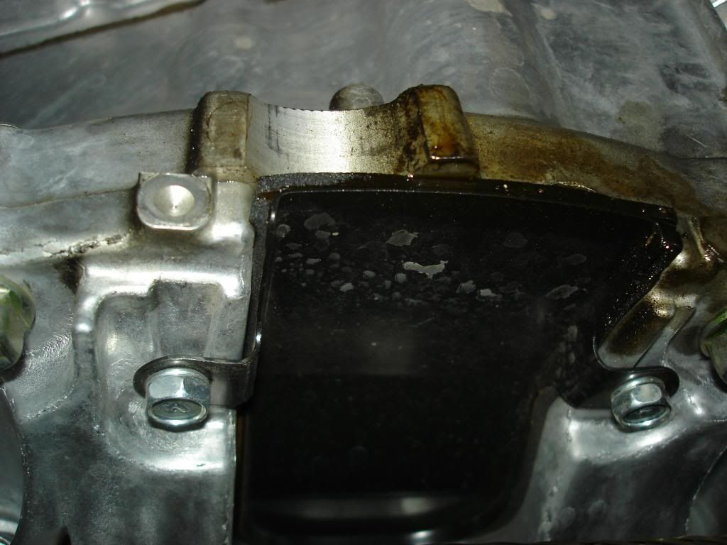 Nissan rear main seal leak #6