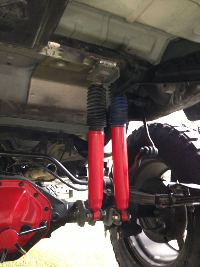 New Fabricated Shock Mounts