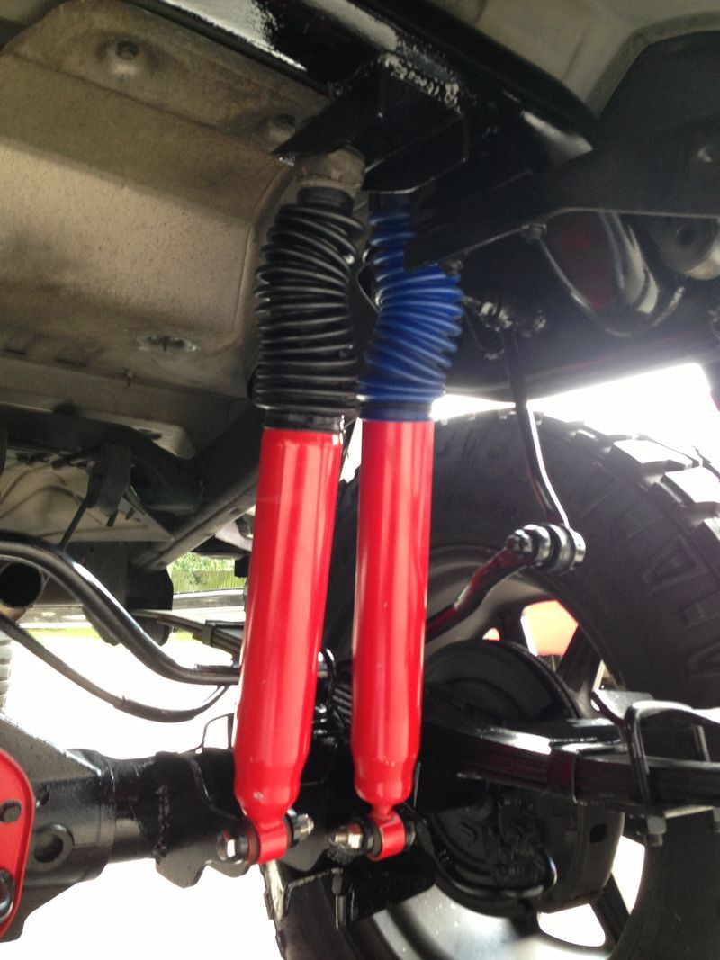 New Fabricated Shock Mounts Dodge Durango Forum