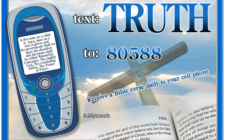 text to receive daily bible message by sms