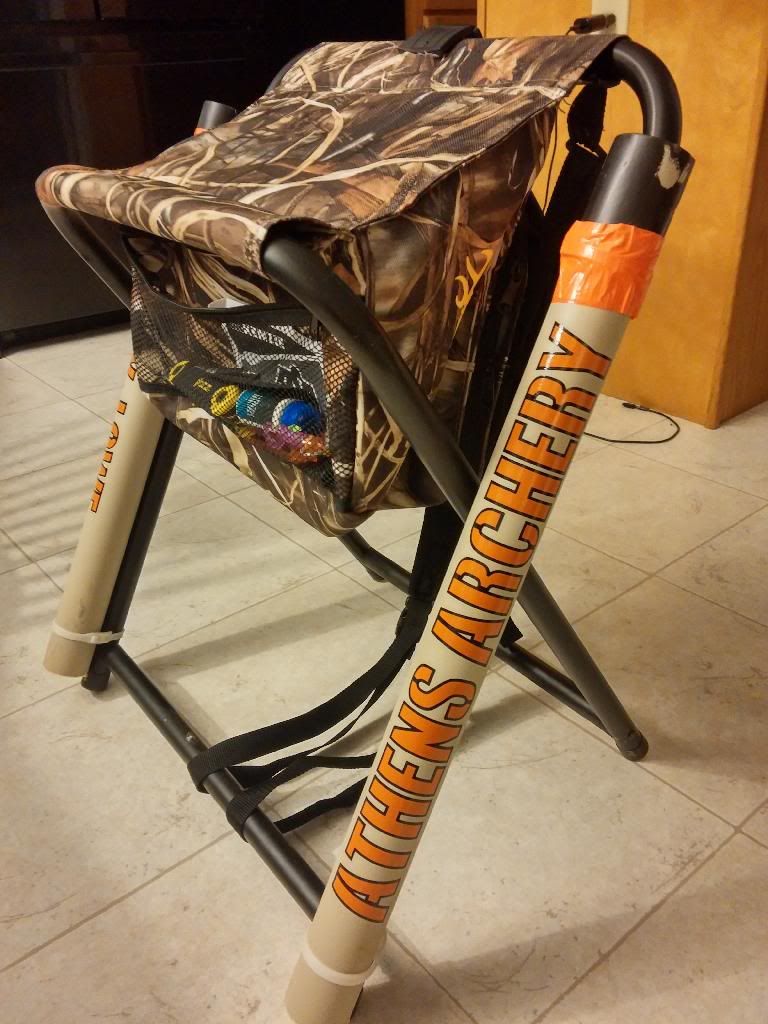 Turn any folding "3D" chair into a backpack chair for 10 Archery