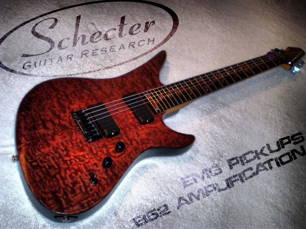 schecter avenger 7 string