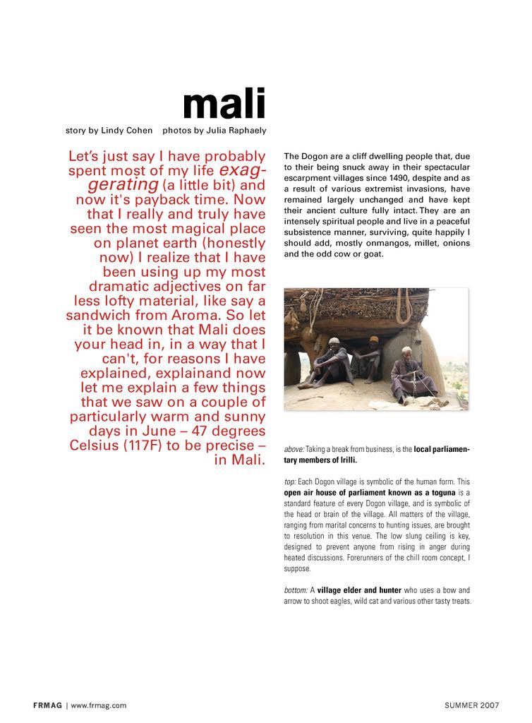 FRMAG - Fall 07