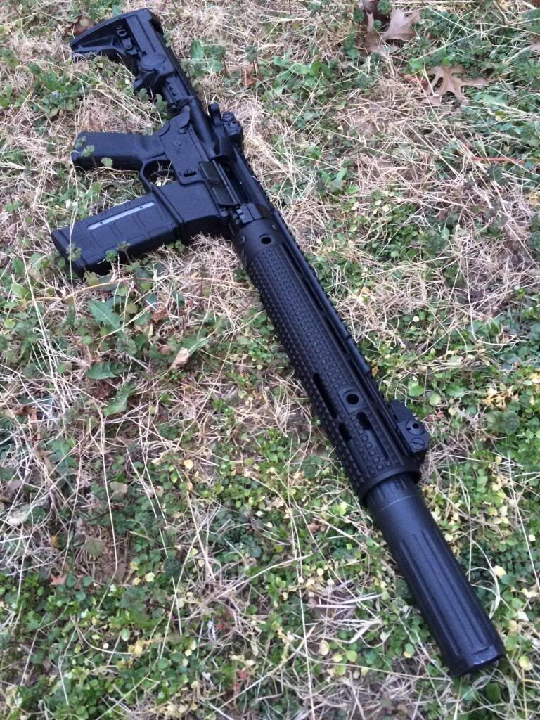 Best rail for running a suppressor under