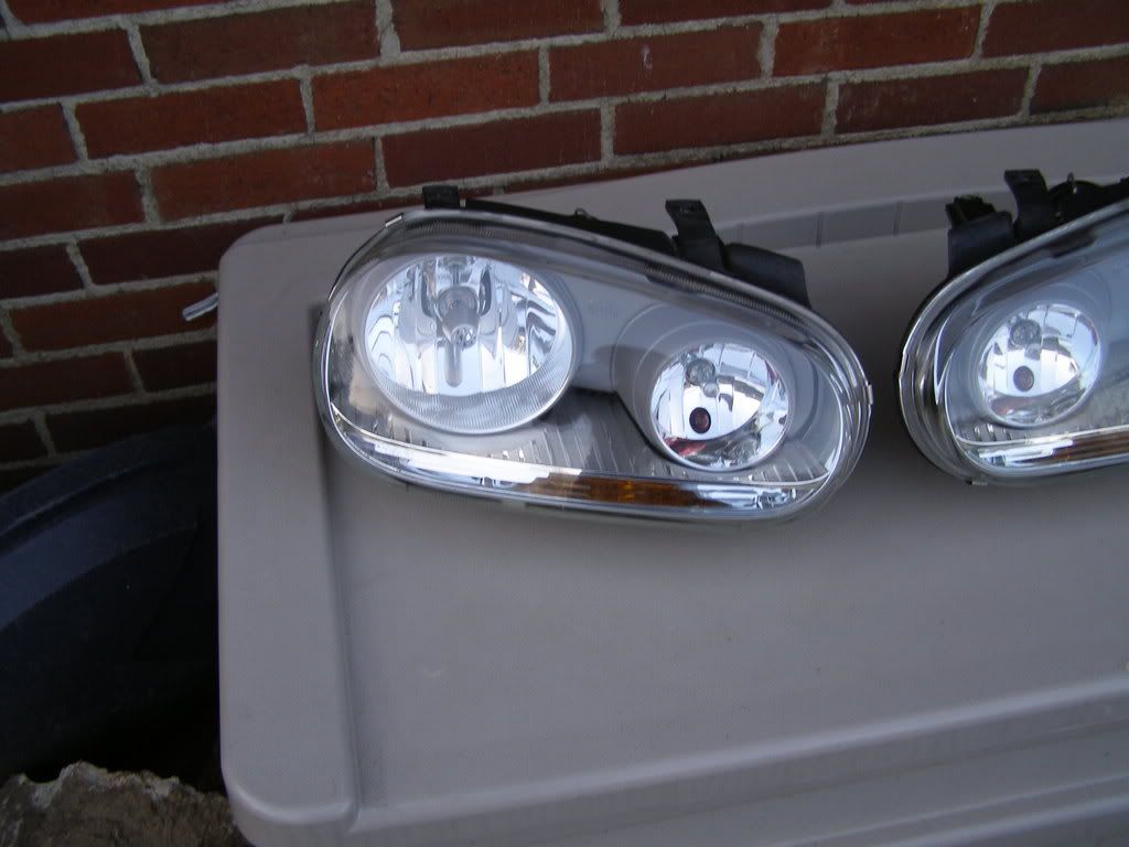 Fs MK5 Look GTI Headlights w/superwhite bulbs VW Vortex Volkswagen