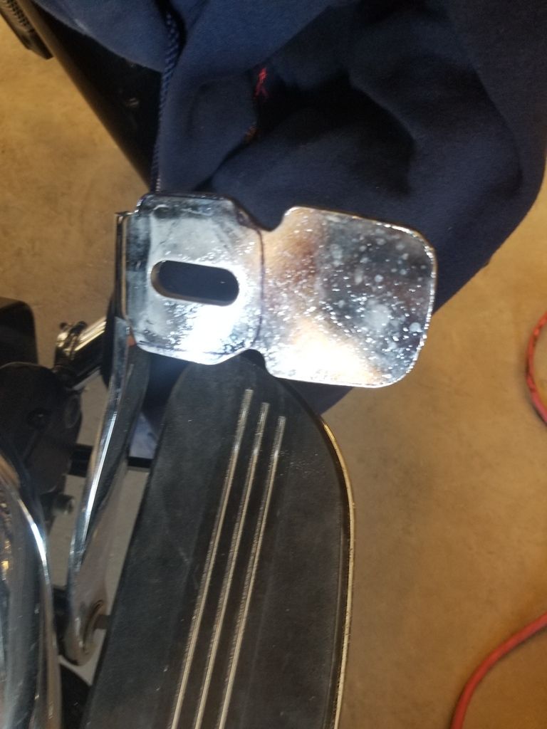 Rear brake pedal Road Glide