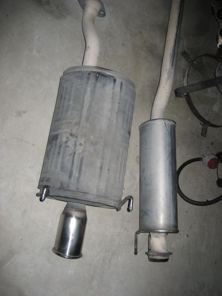 FS 05' RSX TypeS OEM catback, Catylic Converter, Header, and