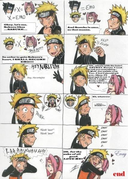 Funny naruto emo Naruto!