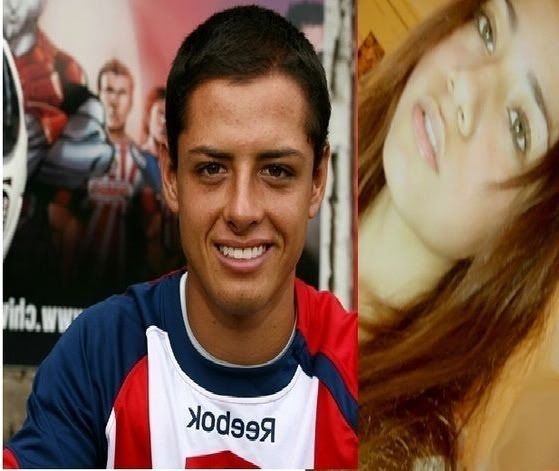 chaska borek y chicharito. La novia de chicharito Chaska