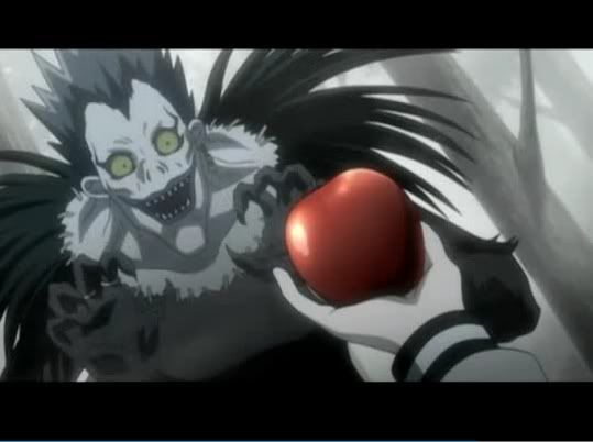 Ryuk: omg! an apple! Pictures, Images and Photos