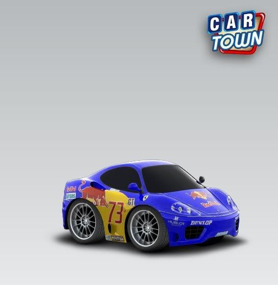 Ferrari 360 Modena Red Bull Lemans racer Here is one of my creations