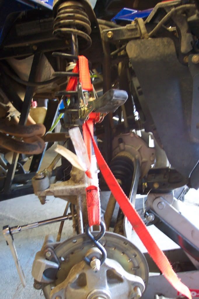 sportsman front homemade spring spacers w/pictures