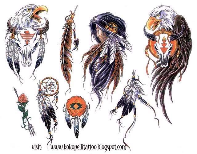 Tattoo: Native American - Kızılderili 3