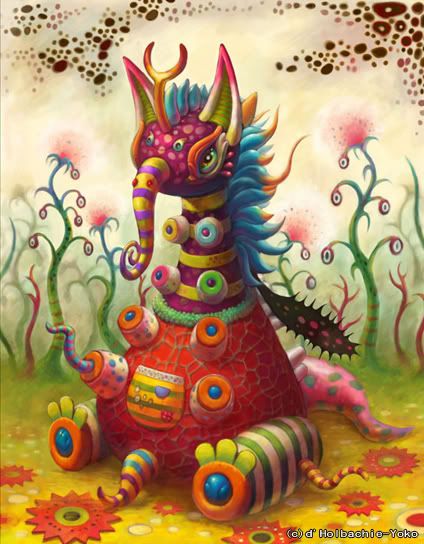 psychedelic dragon Pictures, Images and Photos