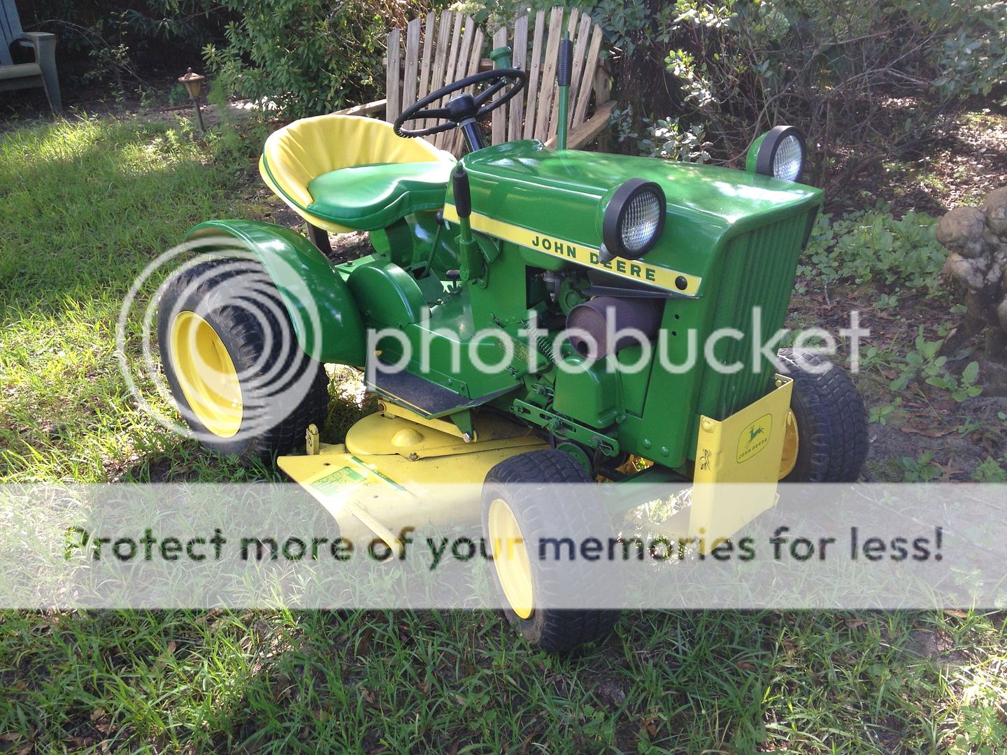 1966 JOHN DEERE 110 ROUND FENDER LAWN TRACTOR 38