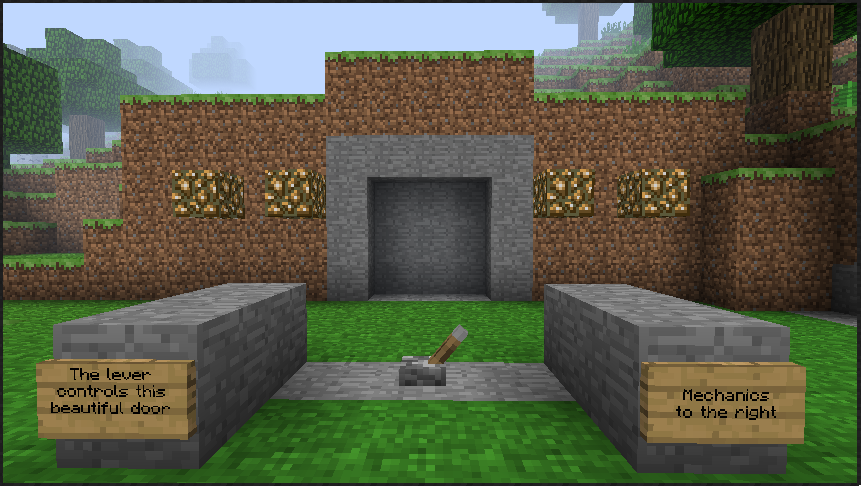 Beautiful Piston Door 3x3 Redstone Discussion And Mechanisms