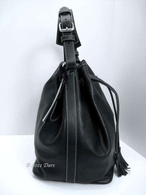 NWT DOONEY & BOURKE CALF LEATHER DRAWSTRING  