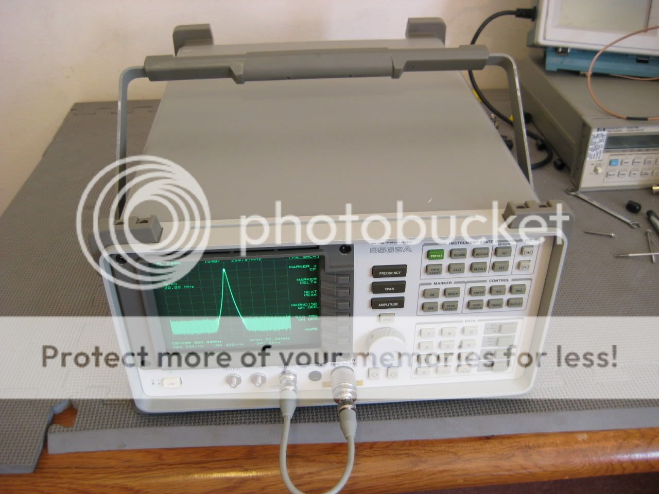 HP Agilent 8562A Spectrum Analyzer 9 khz  26.5 GHZ 40  